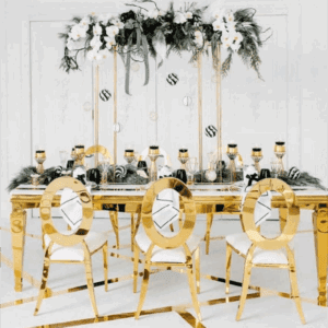 13 Head Metal Candle Holder - Gold