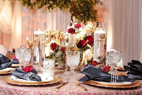 Reception Tableset Harwin - Wedding Package (Saturday Weddings)