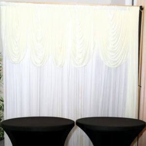 W01-000-008 Backdrop - Sheer Ivory
