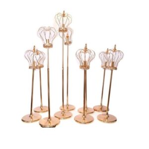 W02-000-023.jpg 24 To 48 Inch Crown Top Gold Candle Stand