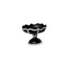 8" / 12" Black Silver Vase