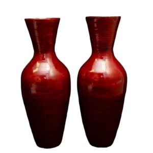 Red Funnel Skin Luminate Vase