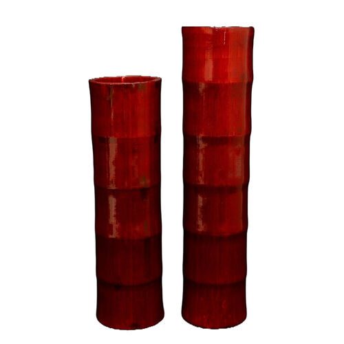 Red Bone Skin Luminate Vase
