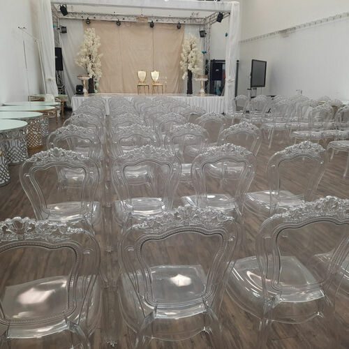 Clear Bella Ghost Chair