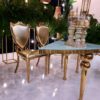 Sweetheart Champagne Celebrant Chair