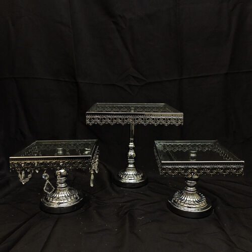 Cake Stand - Silver