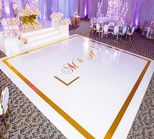 Customized Dance Floor - w/decal