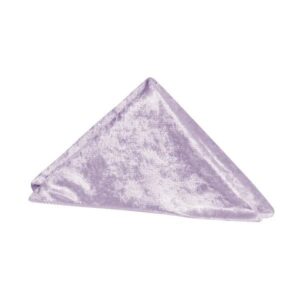 W08-000-017 Velvet 20"x20" Linen Napkin - Wisteria