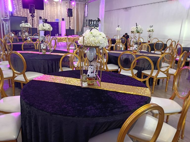 Luxurious graduation party