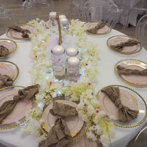 Table Setting And Decoration (In-house) Option 5